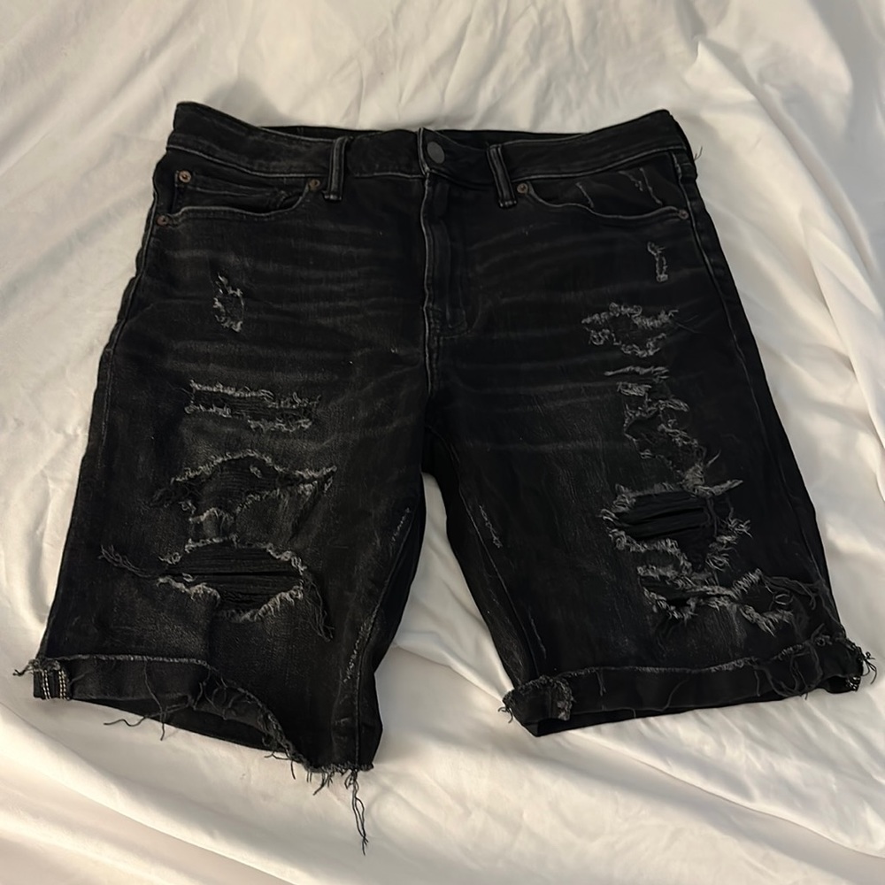 American Eagle Next level air flex jean shorts